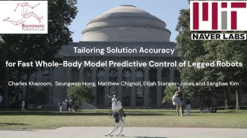 MIT Humanoid - Tailoring Solution Accuracy for Fast Whole-Body Model Predictive Control