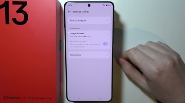 OnePlus 13: wifi resetten
