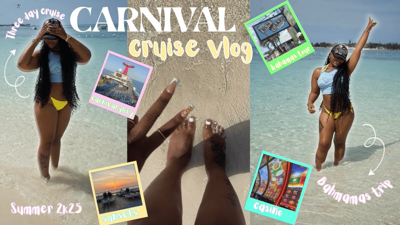 CARNIVAL CRUISE VLOG | Bahamas trip, partying, island tour, etc
