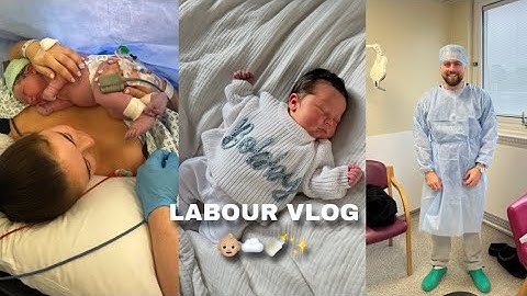OUR LABOUR VLOG | ELECTIVE/EMERGENCY C SECTION
