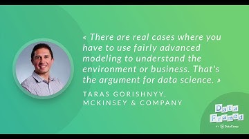 #30 Data Science at McKinsey (with Taras Gorishnyy)