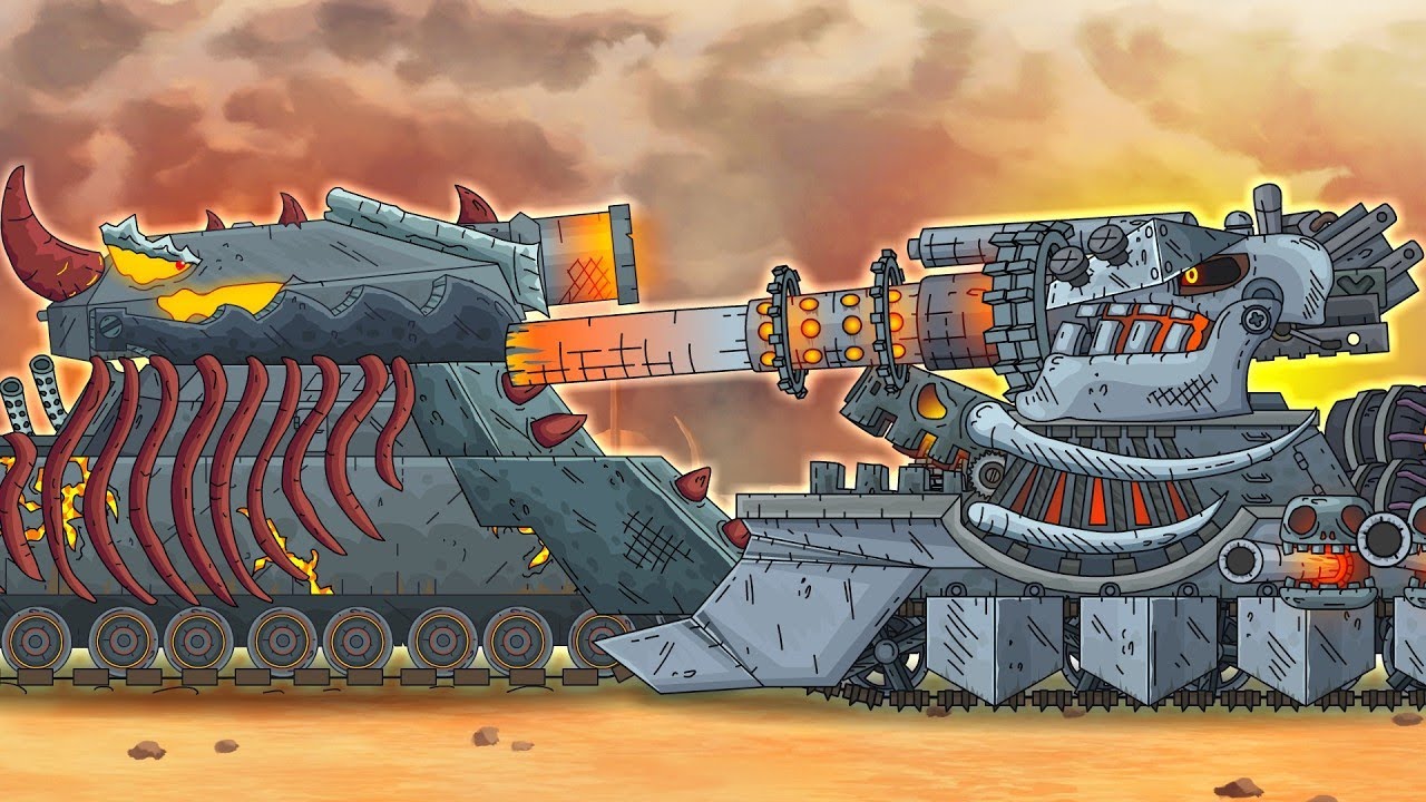 Перерождение Левиафана ! - Реакция на Gerand - Мультики про танки ( Геранд анимация мульт ! )