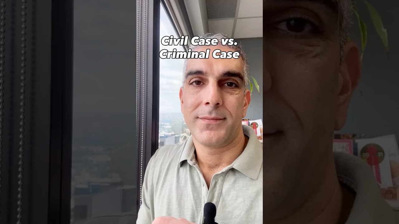 Civil Case vs  Criminal Case