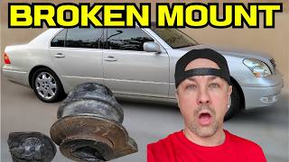 LS430 Engine Mounts COMPLETELY Shot – Oil Pan Reseal Fix