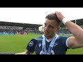 MATCH ACTION | George Ford reacts following man of the match performance against Tigers