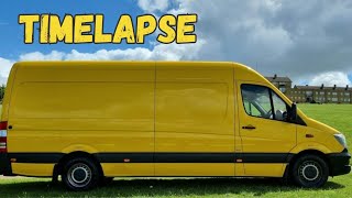 Van Build Timelapse Diy Campervan Conversion Mercedes Sprinter