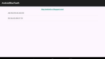 List paired BlueTooth devices, and read its information