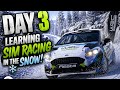 Day 3 Learning Sim Racing… In the Snow?! ❄️ | EA WRC