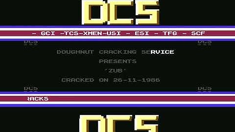 Doughnut Cracking Service (DCS) Intro 02  ! Commodore 64 (C64)