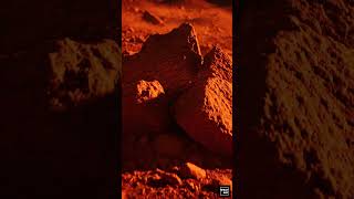 Touching Mars: Real Red Soil Texture (Macro View)#shorts #viralshorts
