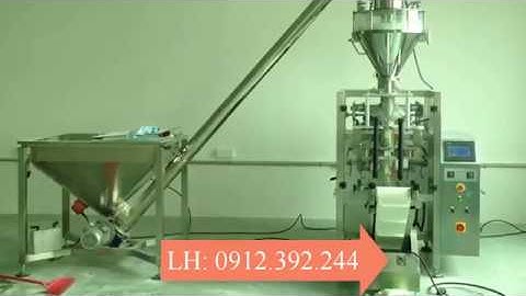 Máy đóng gói bột dạng trục vít – Máy đóng gói định lượng trục vít