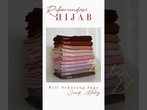 Humaira Scarf Hijab Ala Malay #hijabmalay #hijabstyles #hijab #kerudung #jilbab #busanamuslim
