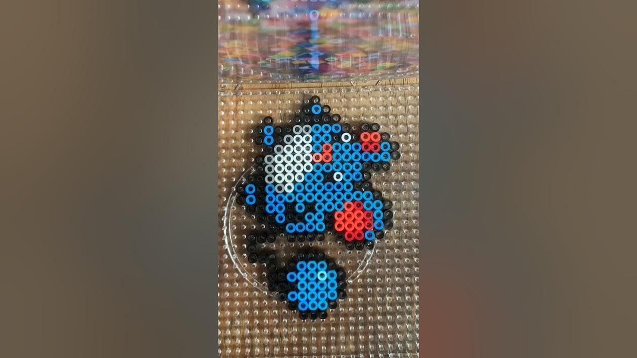 DIY Pokemon Fuse Bead Easy Craft Ideas Tutorial - Marill! - YouTube