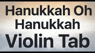 Learn Hanukkah Oh Hanukkah on Violin - How to Play Tutorial