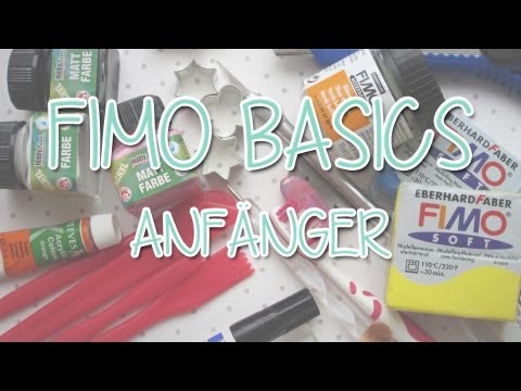 Video: Wie Man Mit Fimo Arbeitet