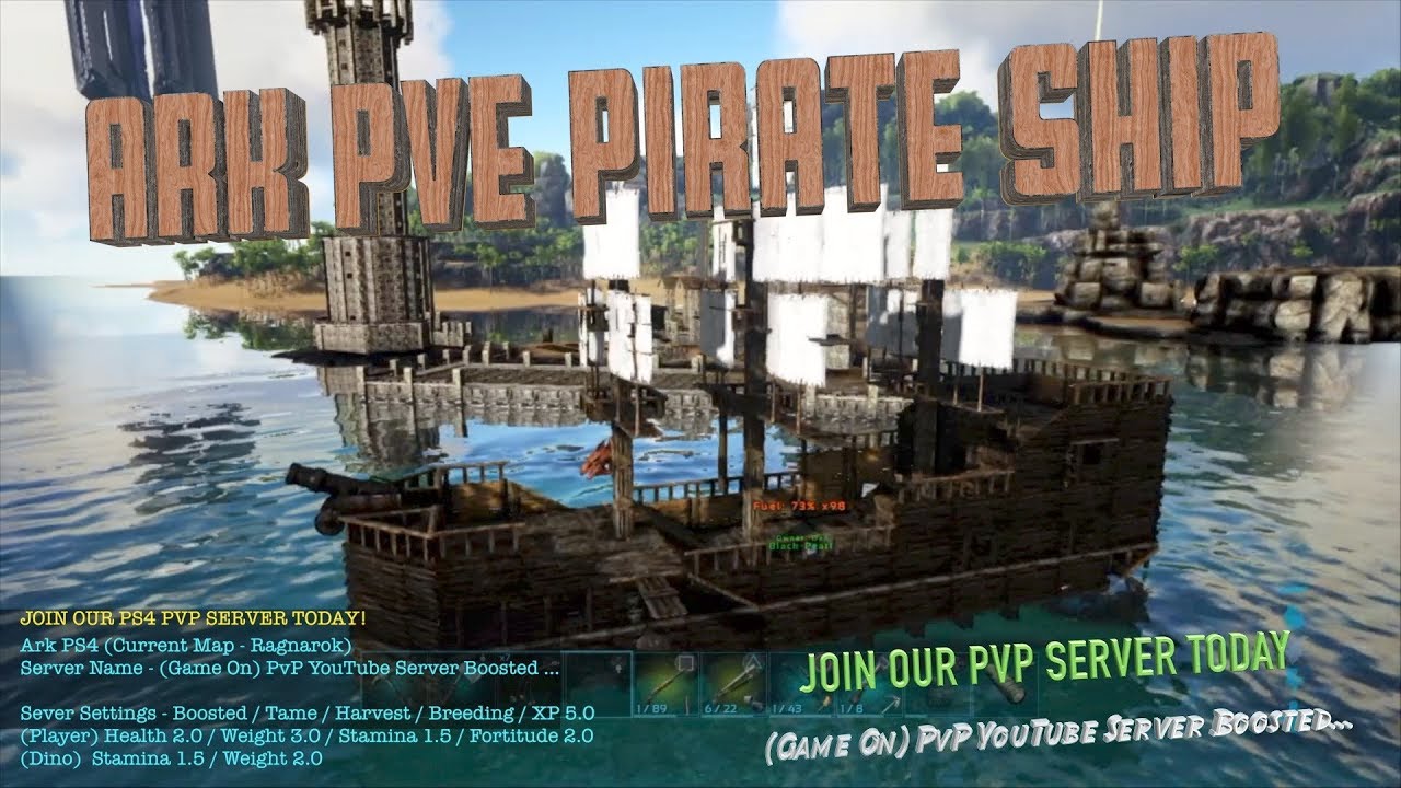ARK PIRATE SHIP YouTube