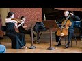 Josef Bohuslav Foerster &quot;Piano Trio No 1&quot; Janacek Trio