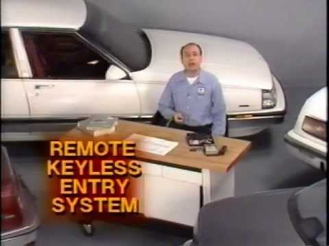 Buick - Remote Keyless Entry Systems (1989)