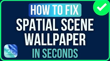 iOS 26 Spatial Wallpaper Not Working [FIXED] | Fix Spatial Scene Model Not Working