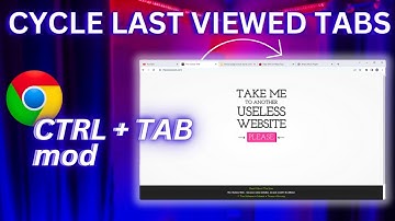 How to Switch Between Last Used Tabs in Chrome