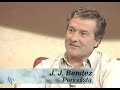 ENTREVISTA A JUAN JOSÉ BENÍTEZ ("El Faro de Alejandría", TVV, 07-10-00)