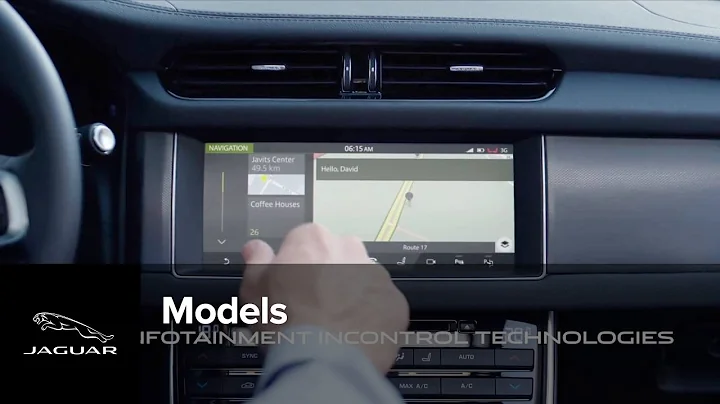 All-New Jaguar XF - Infotainment Incontrol Technologies