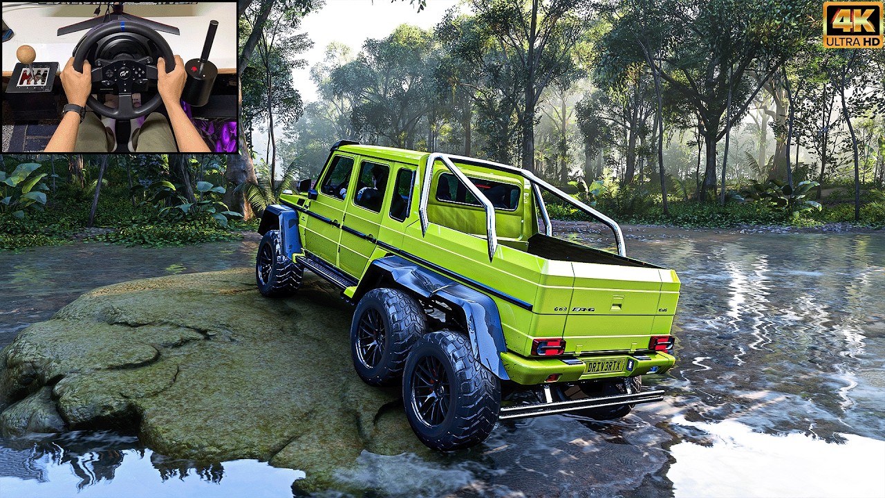 Mercedes-Benz G 63 6x6 AMG | OFFROAD - Forza Horizon 5 | Thrustmaster T300 RS
