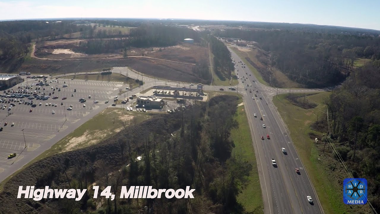 Flying on Highway 14 and Camp Grandview Road Millbrook Alabama