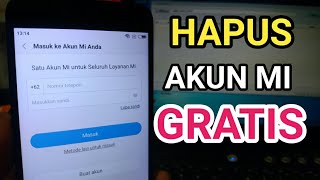 Cara menghapus akun mi note 5a