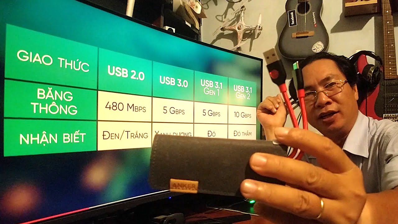 usb 3.0 กับ 3.1 New ➤ Cáp Type C to USB 3.0 cắm vào máy tính Copy dữ liệu và chạy Samsung DeX cực phê...