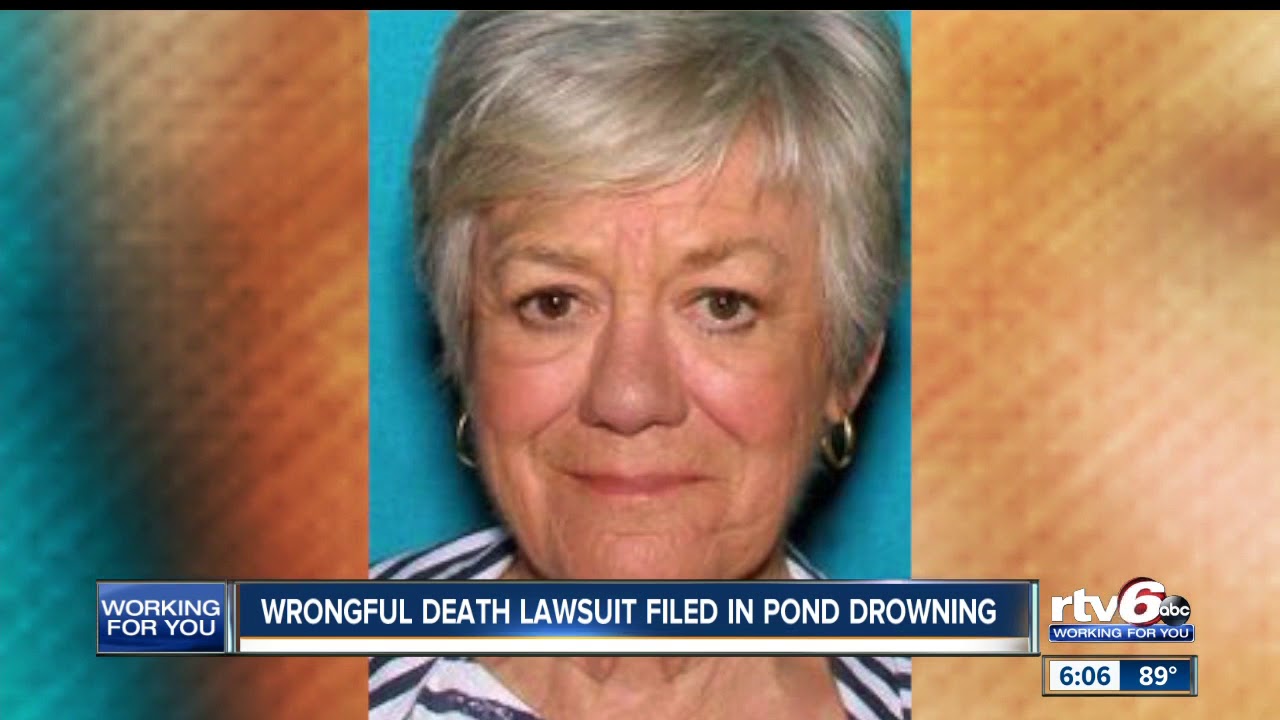 Wrongful death lawsuit filed in pond drowning death of 73 year old mother