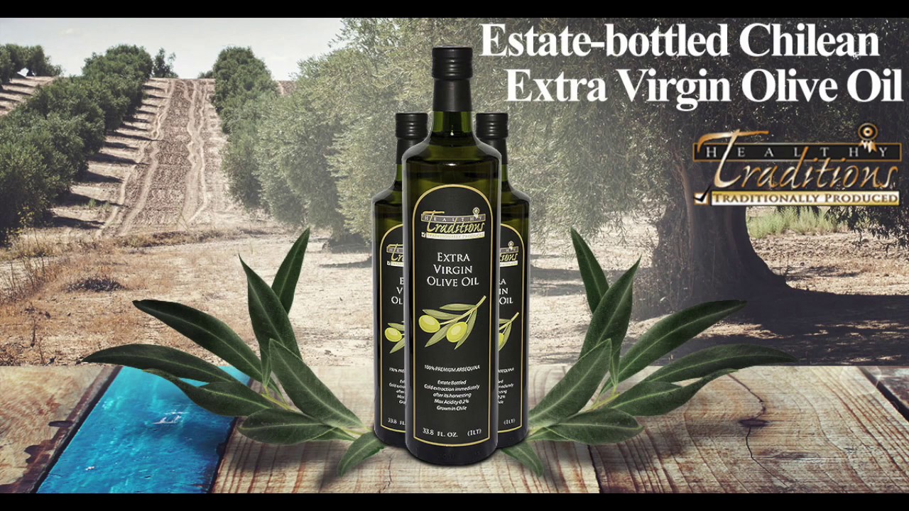 Healthy Traditions Estate Bottled Extra Virgin Olive Oil - YouTube