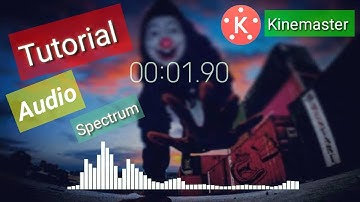 cara membuat audio spectrum dan time spot  dengan mudah di android | menggunakan Kinemaster