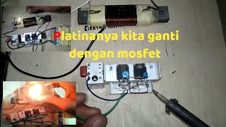 ganti platina dengan mosfet!!!begini caranya mas bos #setrum