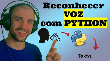 Acessibilidade e reconhecimento de Voz com Python  PyAudio+SpeechRecognition , comandos por voz