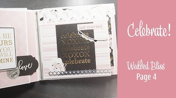 Wedded Bliss Mini Album part 6 Fin 4 Base Page