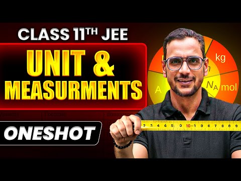 Class 11th PHYSICS One SHOT || Basic to JEE Advanced Level🔥