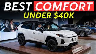 5 Affordable SUVs Under $40K With the Best Real-World Comfort & Ergonomics