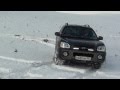 Hyundai Santa Fe 2.0 CRDI 4WD Off-road and Russian winter 2011