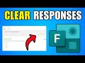How To Clear Responses In Microsoft Forms 2026 (Step By Step Guide)