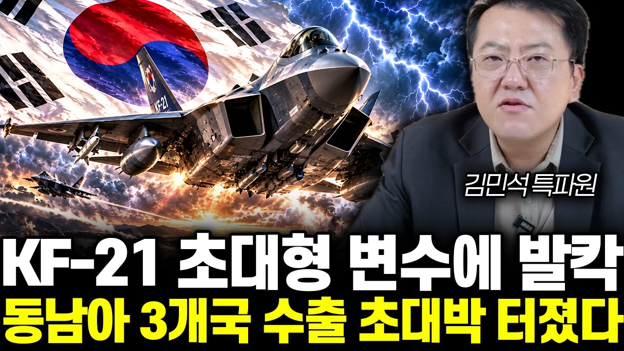 KF-21 초대형 변수에 발칵 동남아 3개국 수출 초대박 터졌다 | 김민석 특파원 통합 1부