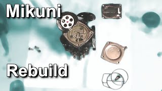 Rebuilding a Mikuni Diaphragm Carburetor (BN, SBN, SBN-I, etc)