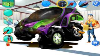 CARS Машинки. Развивающий мультфильм про автомастерскую. Mechanic Mike - Monster Truck screenshot 4