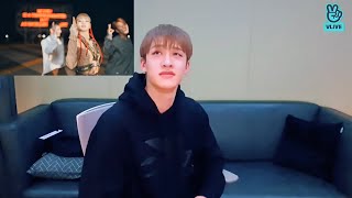 (ENG SUBS) Stray Kids Bang Chan reaction to LISA  'MONEY' EXCLUSIVE PERFORMANCE VIDEO