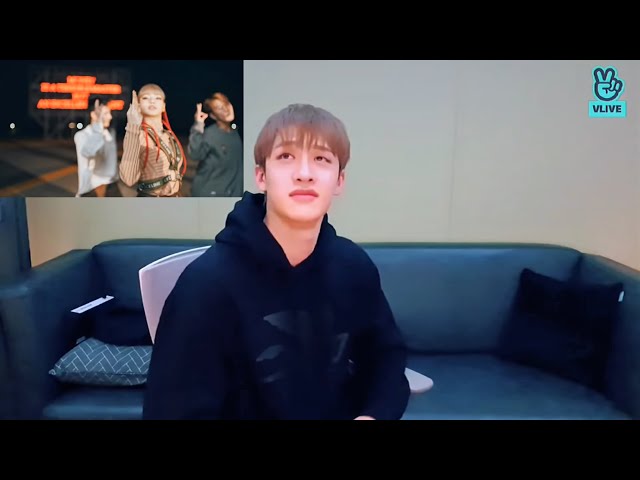 (ENG SUBS) Stray Kids Bang Chan reaction to LISA - 'MONEY' EXCLUSIVE PERFORMANCE VIDEO class=