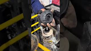 How to Replace a Worn-Out Car Strut Mount! 🚗🔧🛠️ #shorts #carrepair