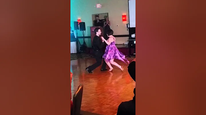 Adam Lutz dances for the Lung Assoc!
