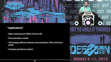 DEF CON 27 - Dirk-jan Mollema - Im In Your Cloud Pwning Your Azure Environment