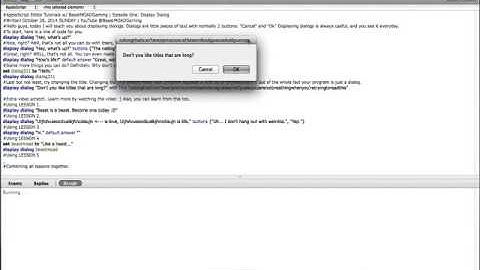 Applescript EP.1 - Display Dialogs