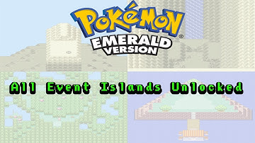 Pokémon Emerald - Unlocking All of the Event Islands WITHOUT CHEATS